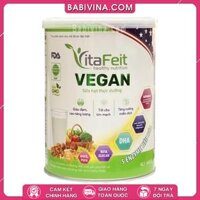 Sữa VitaFeit Vegan 400g | Sữa Hạt Thực Dưỡng | Dinh Dưỡng Toàn Diện Cho Chế Độ Ăn Đặc Biệt Bổ Sung Dinh Dưỡng, Chắc Khỏe Xương Khớp, Tốt Cho Tim Mạch, Phù Hợp Với Người Tiểu Đường | Mua Sữa Chính Hãng, Giá Rẻ Nhất Tại Babivina