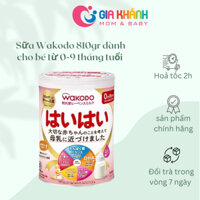 Sữa Wakodo 0 810g nội địa Nhật