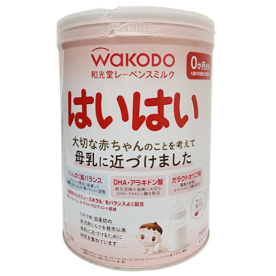 Sữa bột Wakodo Hai Hai số 0 - hộp 810g (dành cho trẻ từ 0 - 12 tháng)