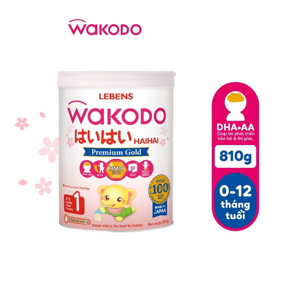 Sữa bột Wakodo Lebens 1 - hộp 850g (dành cho trẻ từ 0-12 tháng tuổi)