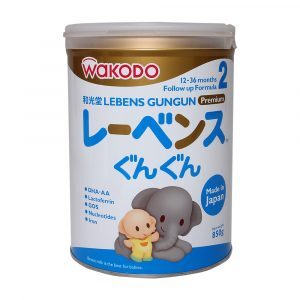 Sữa bột Wakodo Lebens 2 - hộp 850g (dành cho trẻ từ 1-3 tuổi)