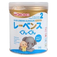 Sữa Wakodo Lebens Gungun số 2 330g (1 - 3 tuổi)