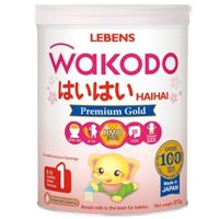 Sữa Wakodo số 1 lon 810g cho trẻ 0-12 tháng tuổi