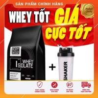 Sữa Whey Protein Isolate Giảm Mỡ Body Gold 1Kg - Tặng Bình Lắc