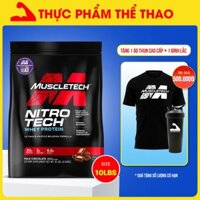 Sữa Whey Protein Tăng Cơ Nitro Tech (1Kg - 4,5Kg) - Hàng Chính Hãng Muscletech - Kèm Quà Tặng