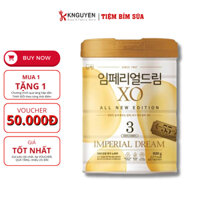 Sữa XO số 1 nội địa Hàn Quốc lon 800g giúp bé phát triên toàn diên từ sơ sinh