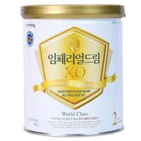 Sữa XO số 2 của Hàn Quốc cho trẻ từ 3 đến 6 tháng hộp 400g