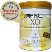 Sữa XO số 3 nội địa Hàn Quốc lon 800g cho trẻ 12-24 tháng tuổi