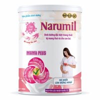 Sữa y tế cho bà bầu, sau sinh cho con bú Narumil Mama Plus- sữa bổ, tăng sản sinh sữa non, lợi sữa- lon 900g