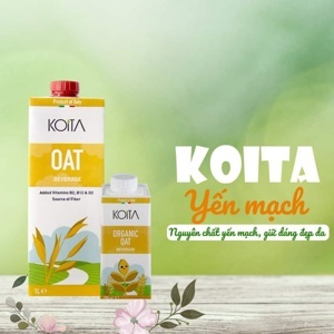 Sữa yến mạch hữu cơ Oat Milk Koita - 1 lít