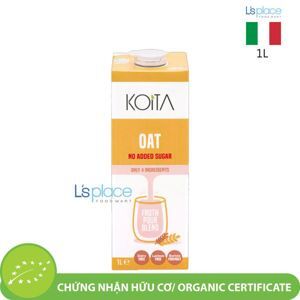 Sữa yến mạch hữu cơ Oat Milk Koita - 1 lít