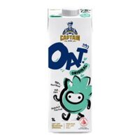 Sữa Yến Mạch Vị Nguyên Bản, UHT Oat Beverage Original (1L) - CAPTAIN OATS