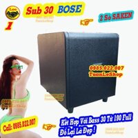 SUB ĐIỆN 30 - SUB 30 NGUYÊN THÙNG 2 SO SA KEN NGUÔN ĐỒNG  - Thùng Sup 30 B o s e