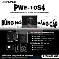 Sub điện Alpine PWE-10S4