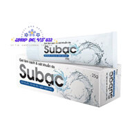 SUBAC GEL LÀM SẠCH DA 25G NGĂN NGỪA SẸO