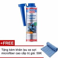 Súc Béc Làm Sạch Bình Xăng, Kim Phun Liqui Moly Injection Cleaner 1803 (tặng kèm khăn)
