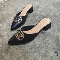 Sục Cao Gót 3F Mạc Bầu Big Size Thời Trang Zumi