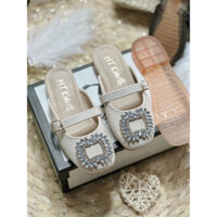 Sục cho bé gái,sục đá vuông dây đai hàng cao cấp(phom nhỏ tăng size)