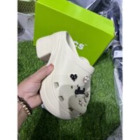Sục guốc đế vuông crocs