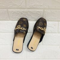 Sục LV chanh xả/Giày lười cho bé gái