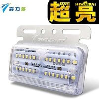 Sức mạnh Đèn chiếu sáng nhiều bánh 24V Chiếu sáng siêu sáng Xe kéo chống nước Đèn LED bên báo rẽ Đèn lốp rộng