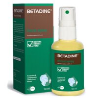 Súc miệng và xịt họng Betadine - Chai 125ml