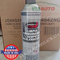 Súc rửa bình xăng con JOHNSEN'S CARB CHOKE CLEANER 461G J4642
