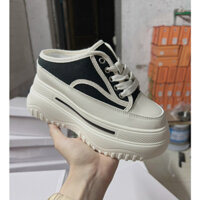 Sục thể thao đế cao 8cm  siêu nhẹ QCCC| Giày thể thao hở gót tăng chiều 8p ( Mã 3331)