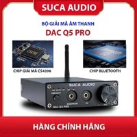 SUCA SUDIO Q5 PRO - DAC giải mã âm thanh cao cấp 24bit 192kHz, bluetooth 5.0