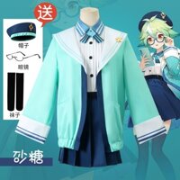 Sucrose cosplay Genshin Impact cosplay JK Uniform cosplay