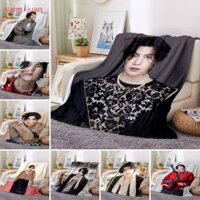Suga / Agust D Min Yoon Gi chăn sofa văn phòng dã ngoại chăn điều hòa mềm mại và ấm áp quà tặng chăn cho giường ném chăn a12