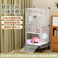 Sugar Glider Flying Sóc Hộ Gia Đình Mã Hóa Lồng Dòng Khoảng Cách 8 Mm Cho Chinchillas Bay Sóc Twig Devil Deluxe Lớn Ba Biệt Thự Tủ Lồng