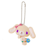 Sugarbunies Momousa Móc Khóa Thỏ Hồng PVC Bóng Xích Kawaii Dễ Thương Nhỏ Móc Khóa Linh Vật Móc Khóa