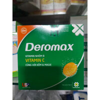 SỦI KHỎE - DEROMAX (BEROCA) vitamin nhóm B, vitamin C, Zinc, magie, 1 hộp 40 viên