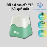 Sủi oxi núi lửa cao cấp YEE (Đầy đủ phụ kiện) - Thiết kế thẩm mỹ, sủi yên tĩnh, tiết kiệm điện
