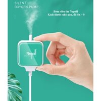 Sủi oxi siêu êm Nepall chuyên cho bể cá để phòng ngủ (tặng full đồ)