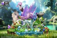 Suicune and Pokémon in the Afternoon Sun - DY Studio