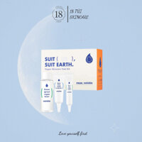Suiskin - Bộ Dưỡng Da Suit ( Us ), Suit Earth Vegan Skincare Trial Kit - Full Set (3 Món)