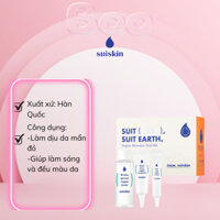 Suiskin - Bộ Dưỡng Da Suit ( Us ), Suit Earth Vegan Skincare Trial Kit - Full Set (3 Món)