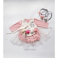 Suit hanbok cho bé SWEET CHERRY(ảnh thật)