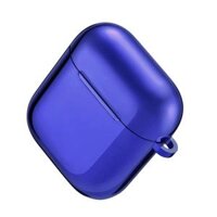 Suitable for airpods1  2 generation electroplated TPU headset cover - Blue