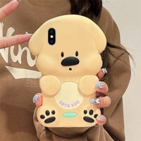 Suitable for Apple Xr Phone Case Iphone8plus Cute 7 Puppy 6S Three-Dimensional Xsmax Silicone Se2 Cartoon Soft FCRX