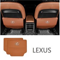 Suitable For LEXUS Seat Anti-Kick Pad CT200H ES200 ES300H ES260 LM300H LS500H NX350H NX260 NX400+ RX300 RX450 UX260H Car Rear Storage Bag Protective Leather