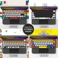 Suitable for magic keyboard film 2022 IPad Pro4 11 inch ipad pro 6 12.9 ipad air 4/5 10.9 protection Sticker silicone cartoon anti-scratch keyboard skin