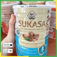 Sukasa bone sữa hạt thuần chay organic bổ sung canxi cho xương khớp lon 900gr