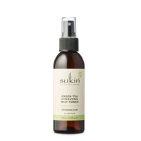 Sukin Nước Hoa Hồng Trà Xanh Sukin Dạng Xịt Dưỡng Ẩm Green Tea Hydrating Mist Toner 125ml