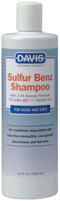 Sulfur Benz Shampoo- dầu tắm trị các chứng viêm và nhiễm khuẩn da không điển hình