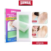 SUMAX Hair Removal Wax Tẩy lông toàn thân 40 Viên nén 100g