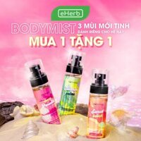 [SUMMER COLLECTION 1 TẶNG 1] Body Mist Nước Hoa Xịt Thơm Body Nam & Nữ Mùa Hè BODYMISS 105ml (Chai)