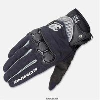 Summer Touch Screen KOMINE GK 162 3D Mesh TECHNOLOGY Motorcycle Riding Gloves Motorbike Moto Racing Gloves M-XXL